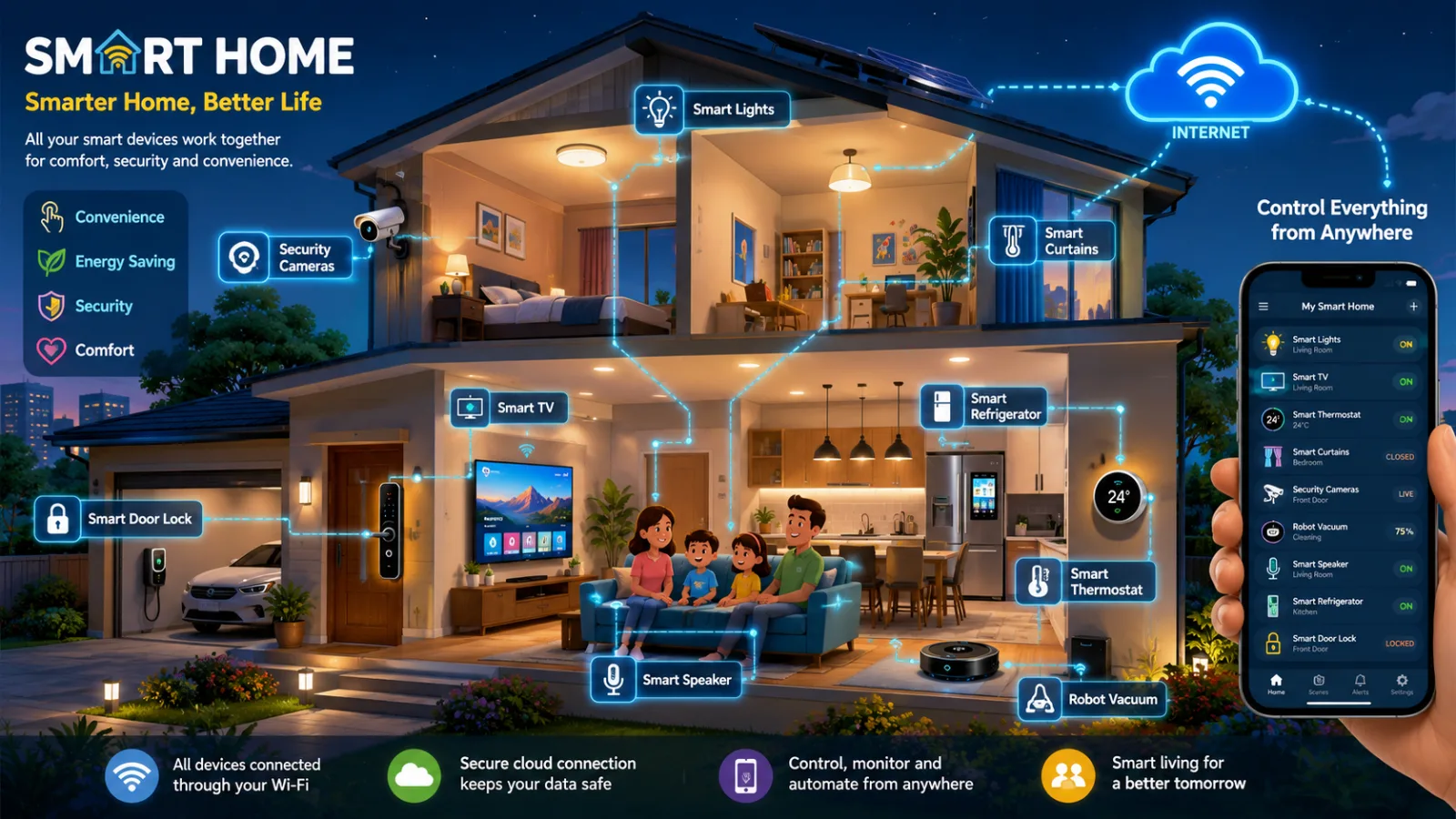 Pengembangan Sistem Kendali Rumah Pintar (Smart Home) Berbasis IoT