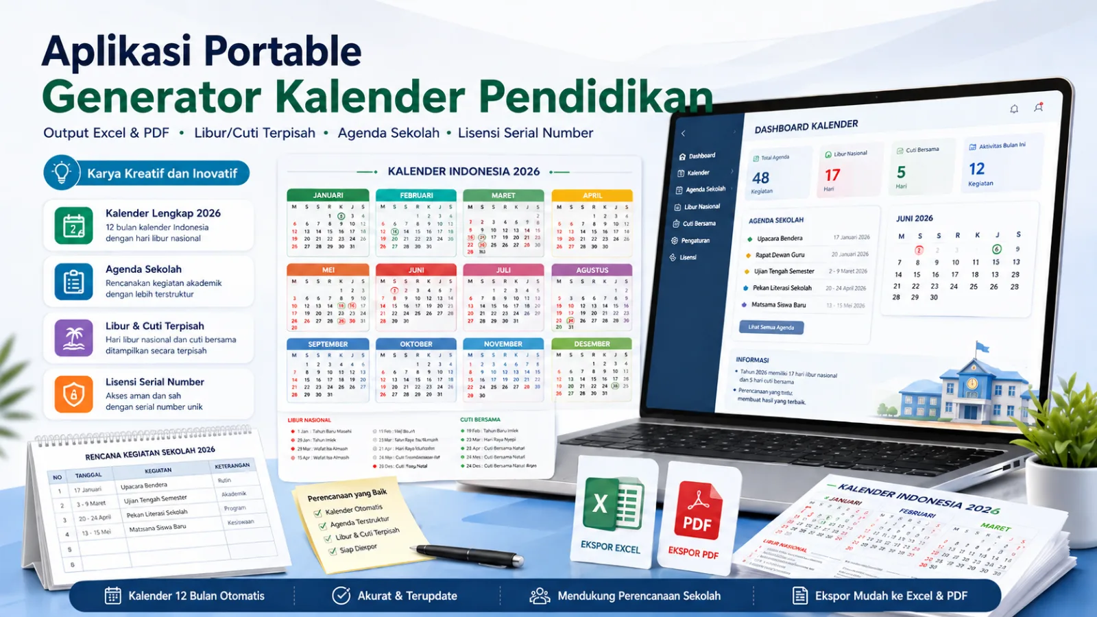 Aplikasi Pembuat Kaldik Otomatis