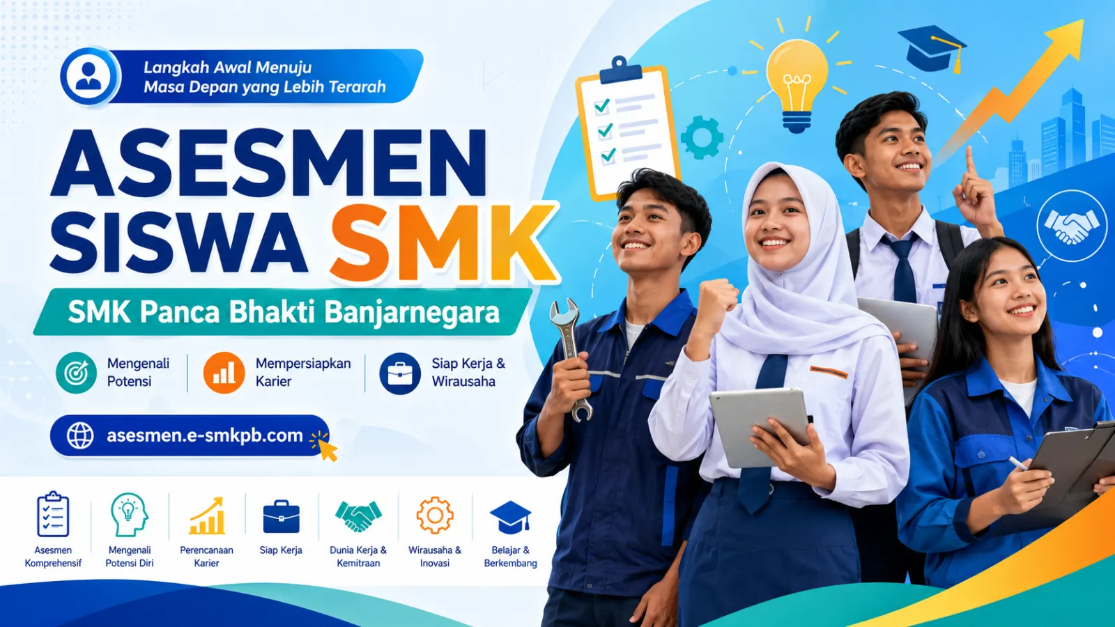 Asesmen Untuk Langkah Awal Mempersiapkan Lulusan yang Siap Bekerja dan Berwirausaha